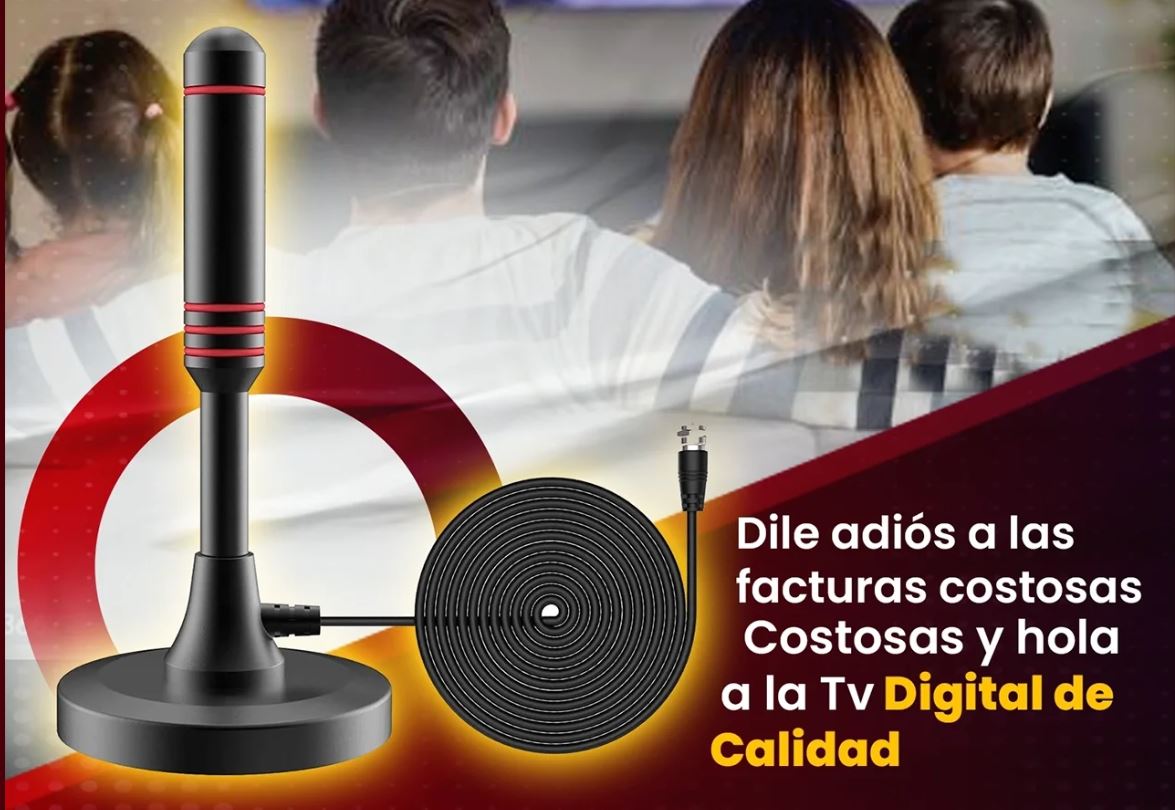 OFERTA 2 X 1 ANTENA TDT HD 💨 + ENVIO GRATIS 💥