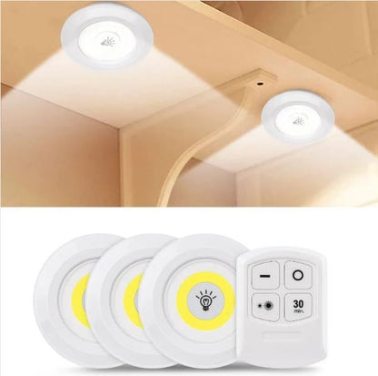 LUZ LED PACK X 3 Incluye control remoto 🔥