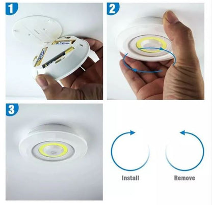 LUZ LED PACK X 3 Incluye control remoto 🔥