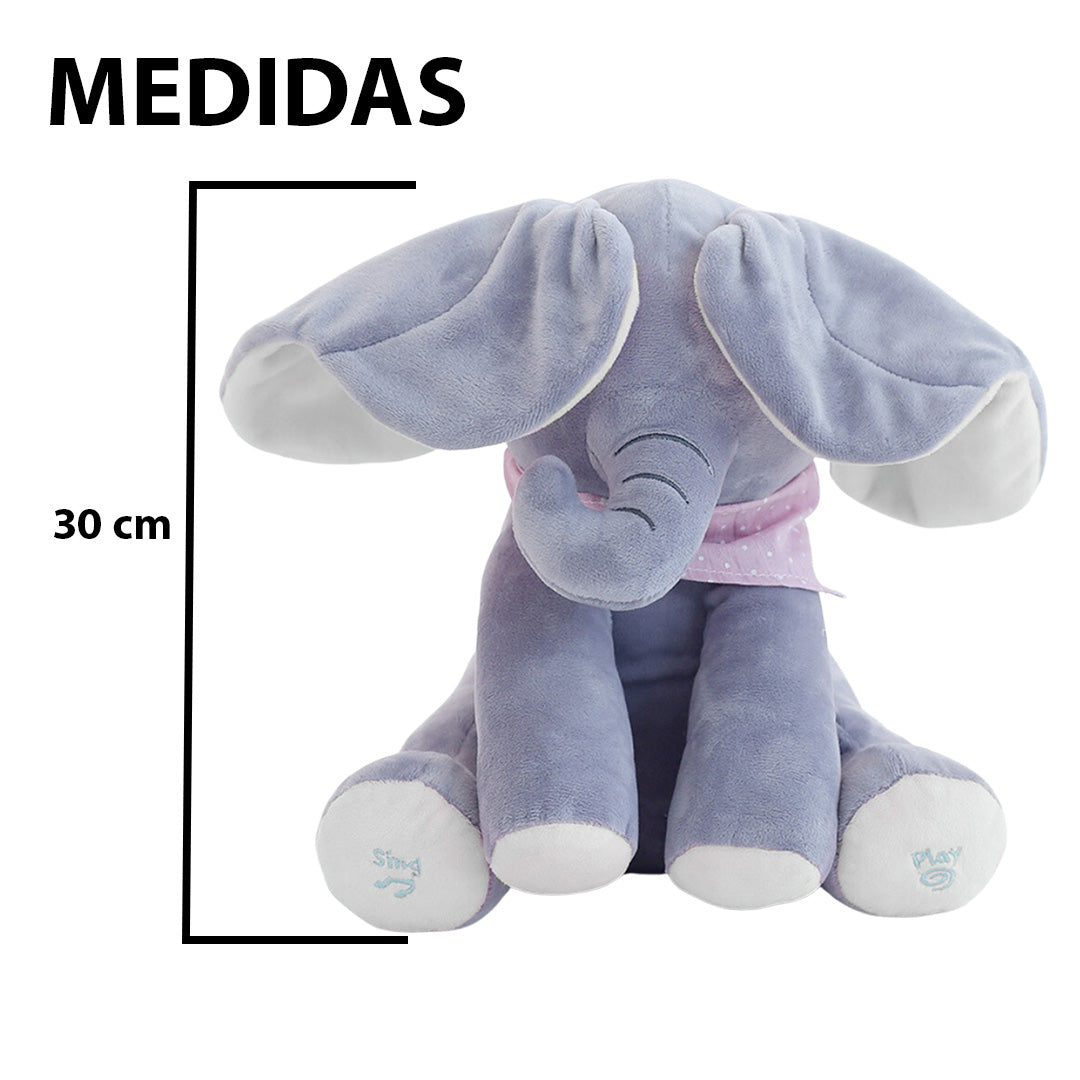 ELEFANTE MAGICO ® Peluche interactivo hipoalergénico